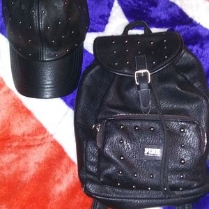 PINK Hat and Mini Backpack set